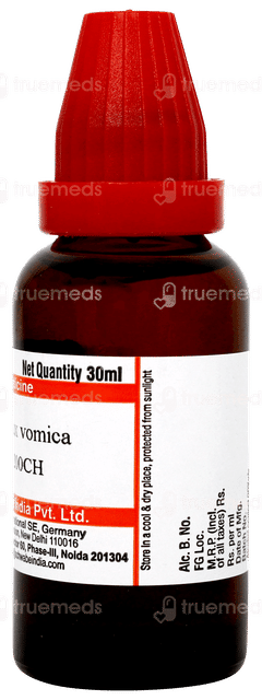 Dr Willmar Schwabe Nux Vomica 200ch Dilution 30ml Dr Willmar Schwabe Nux Vomica 200ch Dilution 30ml