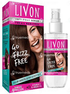 Livon Anti Frizz For All Hair Types Serum 50ml