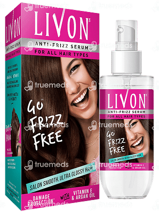 Livon Anti Frizz For All Hair Types Serum 50ml