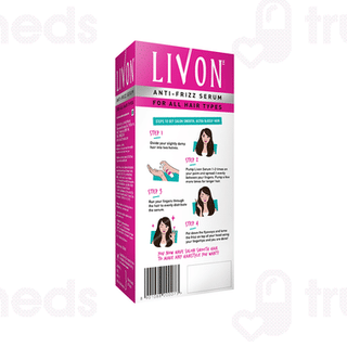 Livon Anti Frizz For All Hair Types Serum 50Ml