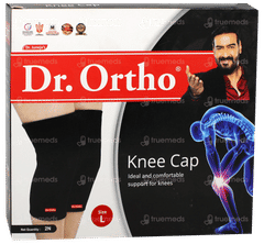 Dr Ortho Large Black Knee Cap 2