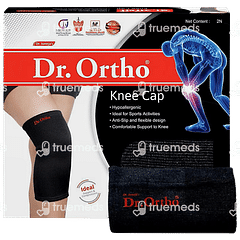 Dr Ortho Large Black Knee Cap 2