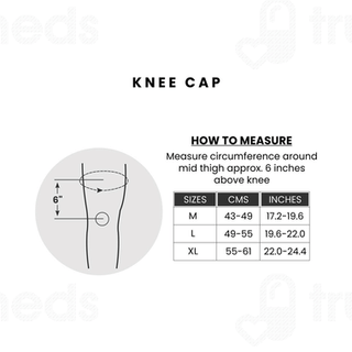 Dr Ortho Large Black Knee Cap 2