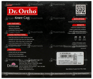 Dr Ortho Xl Black Knee Cap 2