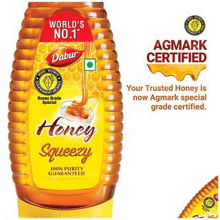 Dabur Honey Squeezy 225gm Buy 1 Get 1 Free
