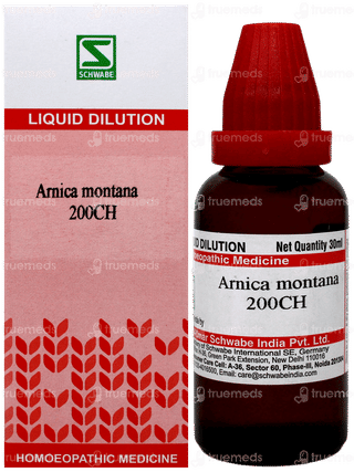 Dr Willmar Schwabe Arnica Montana 200Ch Dilution 30Ml