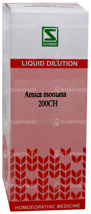 Dr Willmar Schwabe Arnica Montana 200Ch Dilution 30Ml