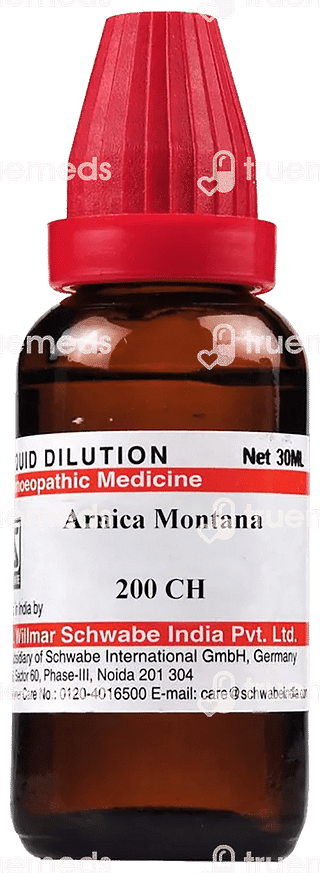 Dr Willmar Schwabe India Arnica Montana 200 Ch Dilution 30 ML