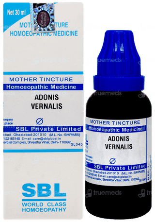 Sbl Adonis Vernalis Q Mother Tincture 30ml