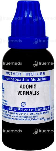 Sbl Adonis Vernalis Q Mother Tincture 30ml