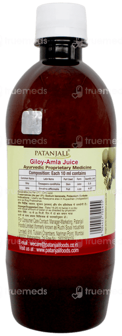 Patanjali Giloy Amla Juice 500ml