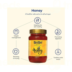 Sri Sri Tattva Natural Honey 500 GM