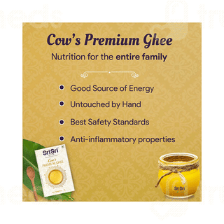 Sri Sri Tattva Cows Premium Ghee 1000ml