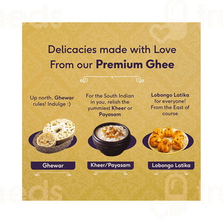 Sri Sri Tattva Cows Premium Ghee 1000ml