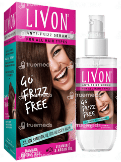 Livon Anti Frizz For All Hair Types Serum 100ml