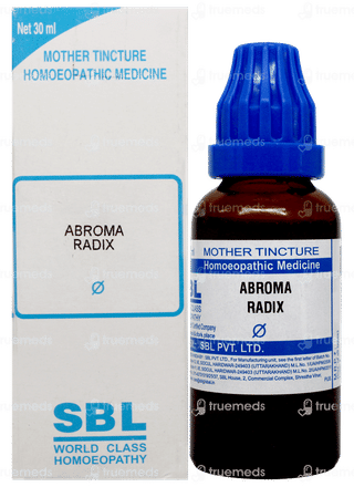 Sbl Abroma Radix Q Mother Tincture 30 ML