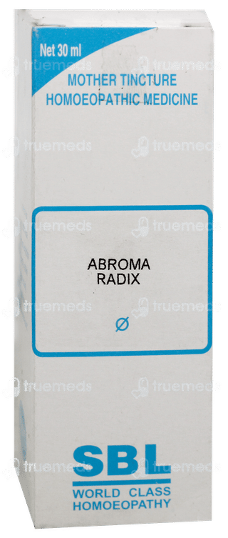 Sbl Abroma Radix Q Mother Tincture 30 ML