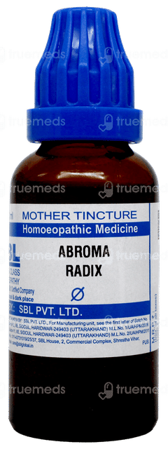 Sbl Abroma Radix Q Mother Tincture 30 ML