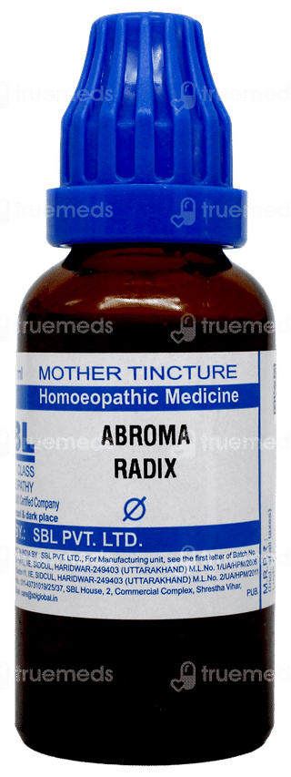 Sbl Abroma Radix Q Mother Tincture 30 ML