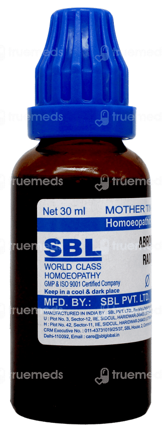 Sbl Abroma Radix Q Mother Tincture 30 ML