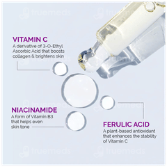 The Derma Co 10% Vitamin C Face Serum 10Ml