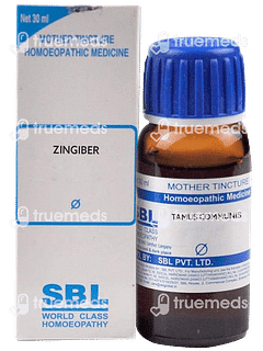 Sbl Zingiber Q Mother Tincture 30 ML