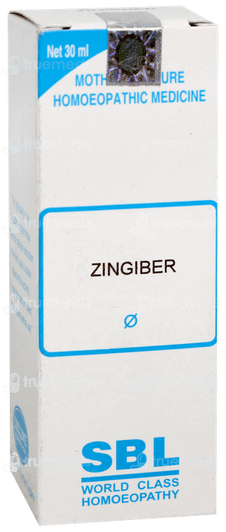 Sbl Zingiber Q Mother Tincture 30Ml
