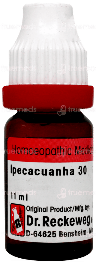 Dr Reckeweg Ipecacuanha 30 Dilution 11ml