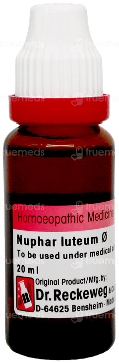 Dr Reckeweg Nuphar Luteum Q Mother Tincture 20Ml