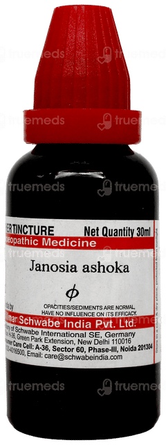 Dr Willmar Schwabe Janosia Ashoka Q Mother Tincture 30Ml