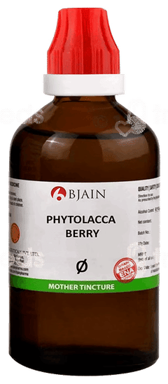 Bjain Phytolacca Berry Q Mother Tincture 100 Ml Bjain Phytolacca Berry Q Mother Tincture 100 Ml