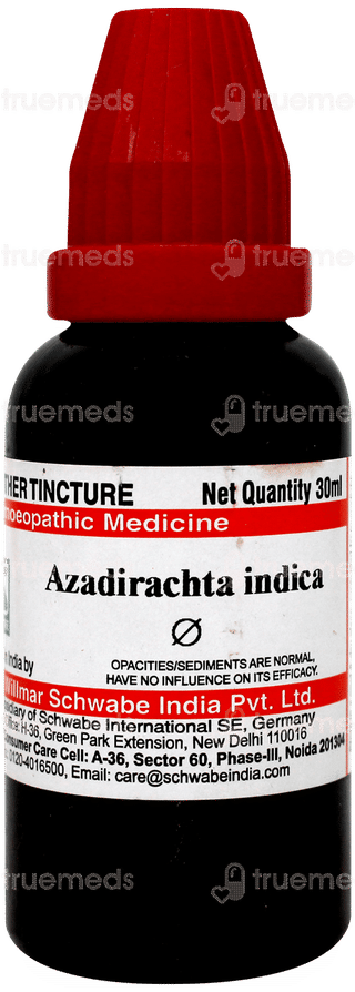 Dr Willmar Schwabe Azadirachta Indica Q Mother Tincture 30ml