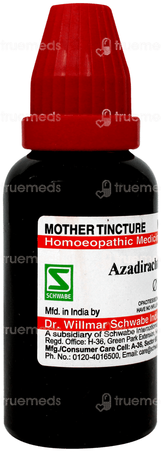Dr Willmar Schwabe Azadirachta Indica Q Mother Tincture 30ml