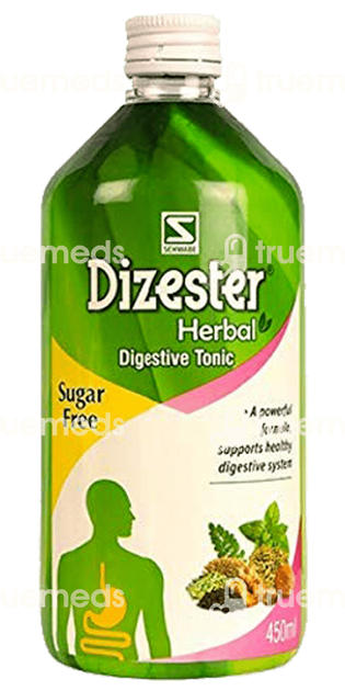 Dr Willmar Schwabe India Dizester Herbal Sugar Free Digestive Tonic 450 ML