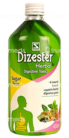 Dr Willmar Schwabe India Dizester Herbal Sugar Free Digestive Tonic 450 ML