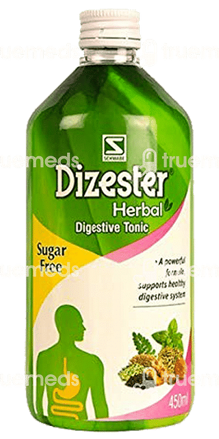 Dr Willmar Schwabe India Dizester Herbal Sugar Free Digestive Tonic 450 ML