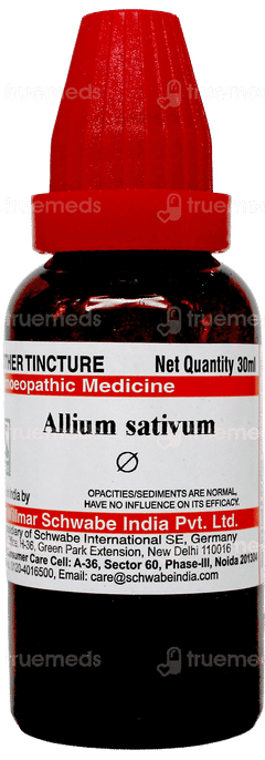 Dr Willmar Schwabe Allium Sativum Q Mother Tincture 30Ml