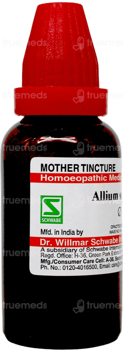 Dr Willmar Schwabe Allium Sativum Q Mother Tincture 30Ml