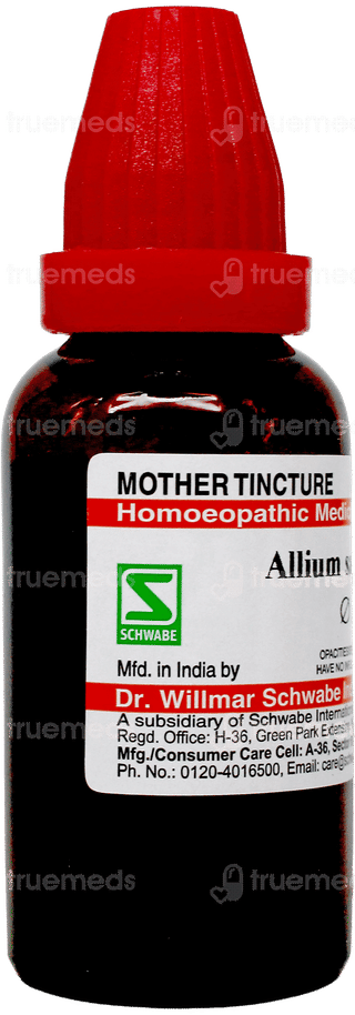 Dr Willmar Schwabe Allium Sativum Q Mother Tincture 30Ml