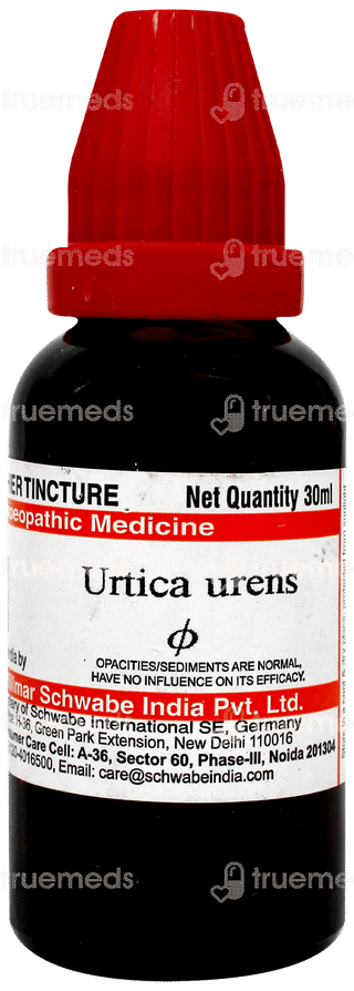 Dr Willmar Schwabe Urtica Urens Q Mother Tincture 30Ml