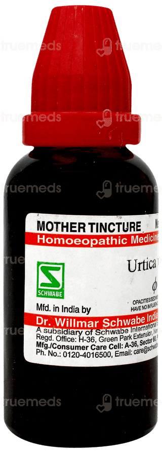 Dr Willmar Schwabe Urtica Urens Q Mother Tincture 30Ml