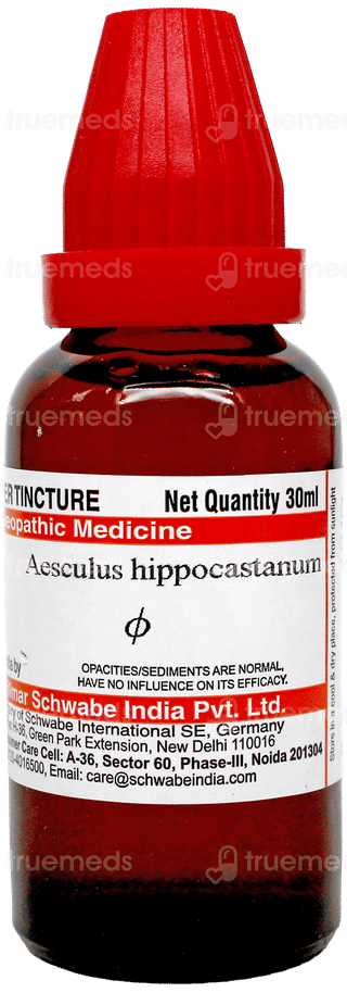Dr Willmar Schwabe Aesculus Hippocastanum Q Mother Tincture 30ml