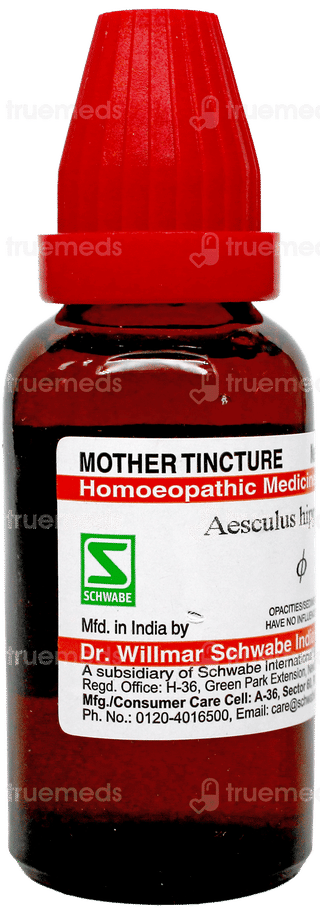 Dr Willmar Schwabe Aesculus Hippocastanum Q Mother Tincture 30ml
