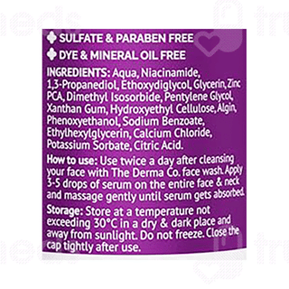 The Derma Co 10% Niacinamide Face Serum 30ml