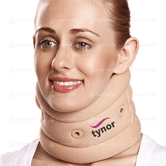Tynor B 02 Medium Cervical Collar Soft With Support 1 Tynor B 02 Medium Cervical Collar Soft With Support 1