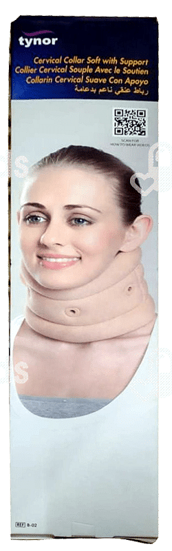 Tynor B 02 Medium Soft Cervical Collar With Support 1