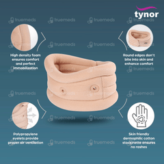 Tynor B 02 Medium Cervical Collar Soft With Support 1