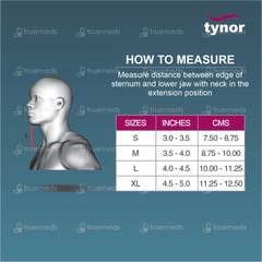 Tynor B 02 Medium Cervical Collar Soft With Support 1