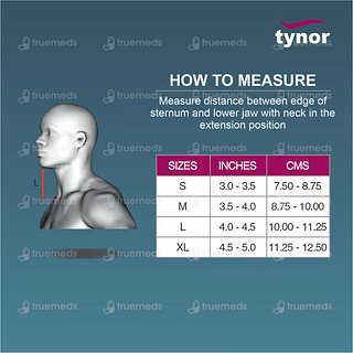 Tynor B 02 Medium Soft Cervical Collar With Support 1