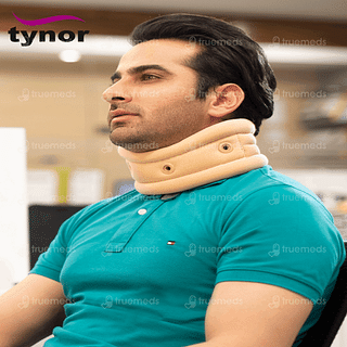 Tynor B 02 Medium Soft Cervical Collar With Support 1